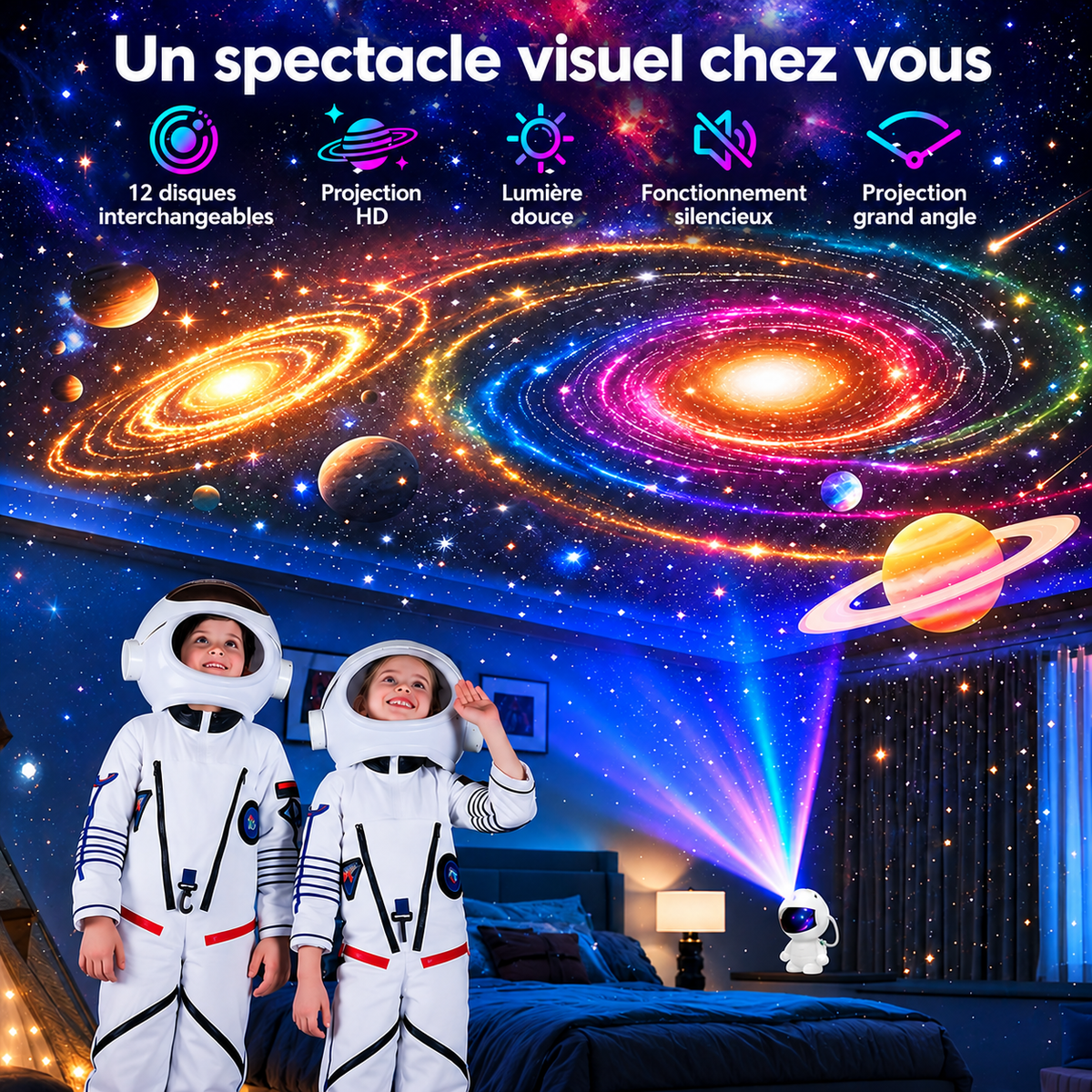 Alandra - Projecteur Astronaute 2026